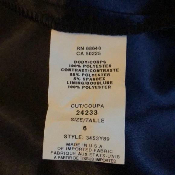 ABS By Allen Schwartz royal blue dress - Picture 6 of 7